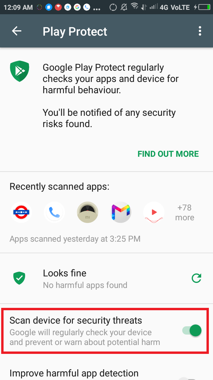 google play protect Rightrix Reach